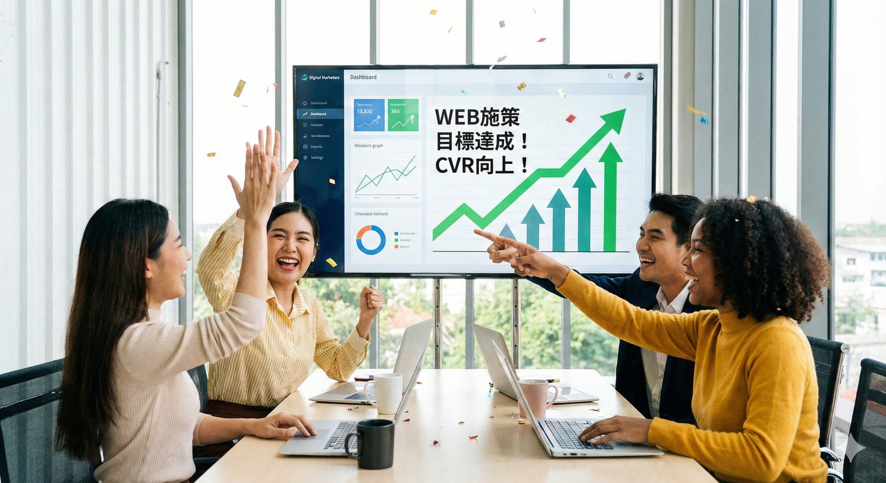 導入効果による目標達成